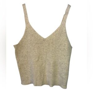 Old Navy Cream Knit Camisole Top